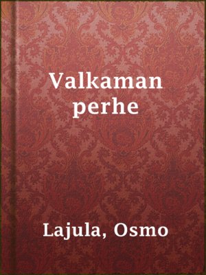 cover image of Valkaman perhe